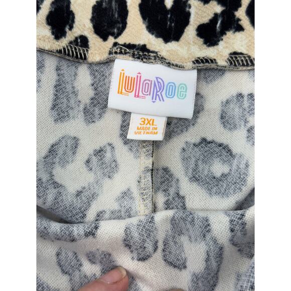 LuLaRoe Leopard Print Pencil Skirt - Black and Tan RARE! - Picture 6 of 7